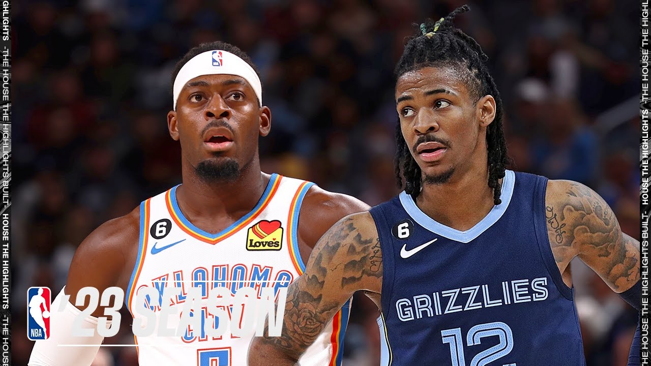 Memphis Grizzlies vs Oklahoma City Thunder Full Game Highlights
