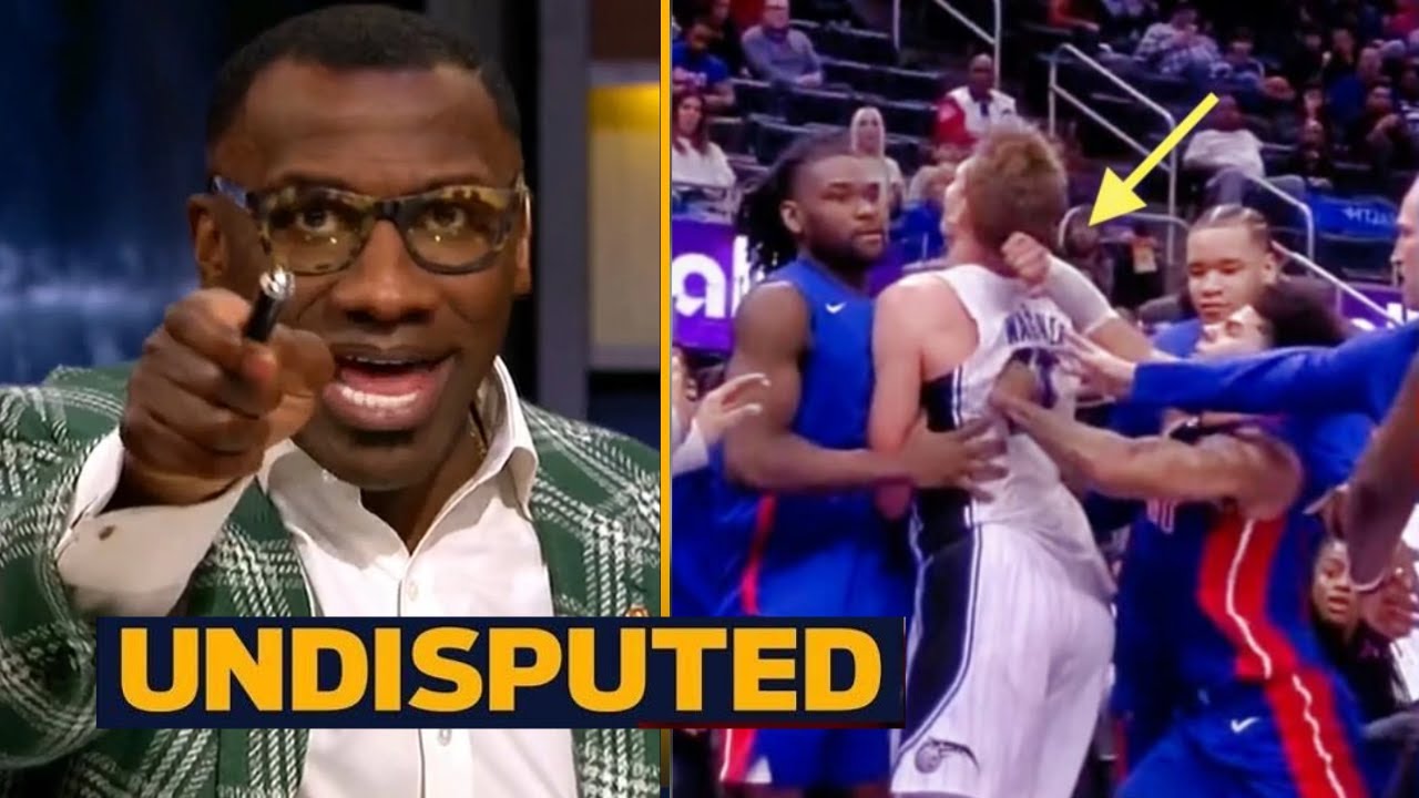 UNDISPUTED PistonsMagic fight Killian Hayes should be suspended for