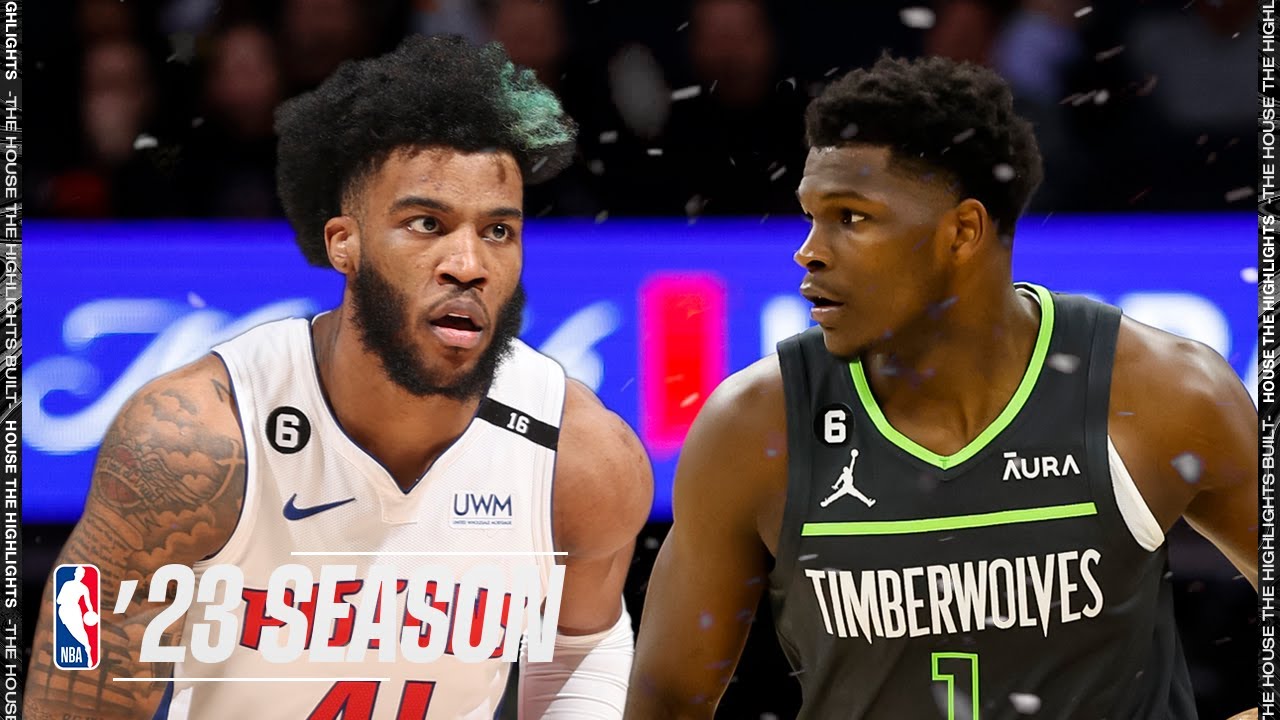 Detroit Pistons vs Minnesota Timberwolves Full Game Highlights December 31, 2022 NBA Season
