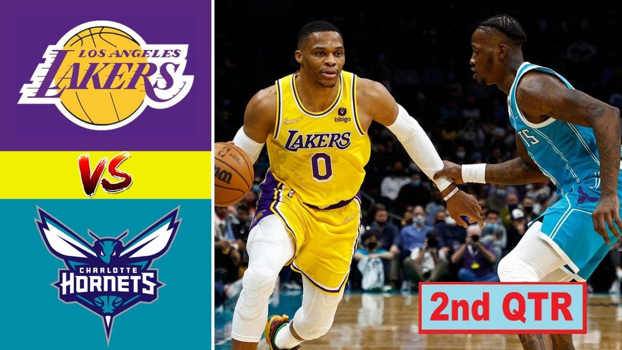 Los Angeles Lakers vs Charlotte Full Highlights 2nd QTR Jan 2