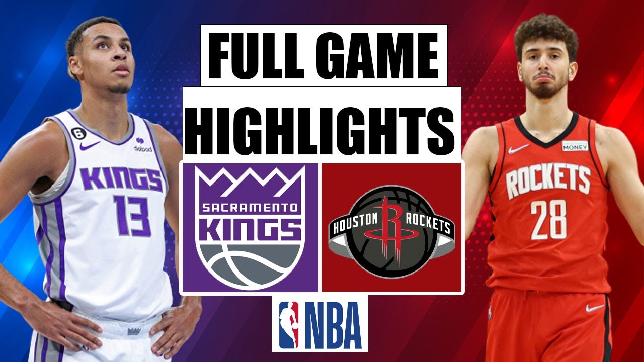 Sacramento Kings vs Houston Rockets FULL Game Highlight January 13 2023 NBA LOVENBA