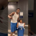 Anthony Edwards makes young fans night | #Shorts