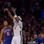 HIGHLIGHTS: Bucks make it rain from 3-point range in New York