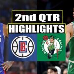 Los Angeles Clippers vs Boston Celtics 2nd QTR Game  Highlights | December 23, 2023