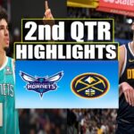 Charlotte Hornets vs Denver Nuggets 2nd QTR Game  Highlights | December 23, 2023