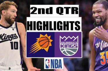 Sacramento Kings vs Phoenix Suns 2nd QTR Game  Highlights | December 22, 2023