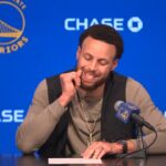 Stephen Curry Talks WIN vs Blazers, Postgame Interview