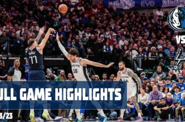 Luka Doncic (39 points, triple-double) Highlights vs. San Antonio Spurs | 12/23/23