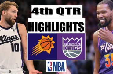 Sacramento Kings vs Phoenix Suns 4th QTR Game  Highlights | December 22, 2023