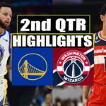 Golden State Warriors vs Washington Wizards 2nd QTR Game  Highlights | December 22, 2023