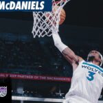 Jaden McDaniels With 20 Points In Victory Over Sacramento Kings | 12.23.23