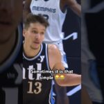 Bogi didn’t even jump 😆😆 #easy #toosmall #bogi #atlhawks #basketball