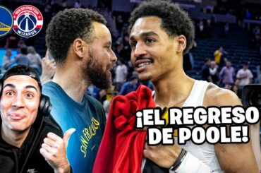 ¡CONCURSO DE TRIPLES en el REGRESO de POOLE vs CURRY! - WARRIORS vs WIZARDS (23/12)