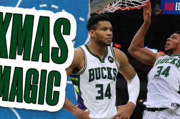 A Christmas Day CLUTCH performance 🔥 36 points for Giannis & a WILD ending v Celtics in 2021!!