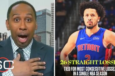 ESPN "shocked" by Cade Cunningham and Pistons fall to Nets; tie NBA record with 26th straight loss