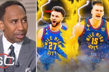 ESPN "IMPRESSED" Nikola Jokic and Jamal Murray combine for 63 pts to snag the 122-117 win over Nets