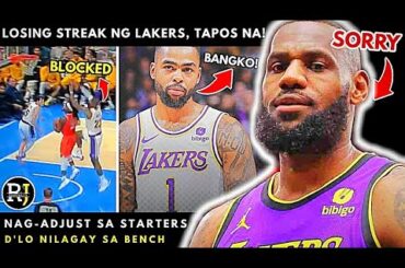 TAPOS NA ANG LOSING STREAK! LEBRON, "UMISKOR" NG 40 POINTS PARA MANALO ANG LAKERS