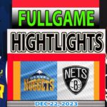 Denver Nuggets vs Brooklyn Nets FULLGAME Qtr DEC 22, 2023 Highlights | NBA Season