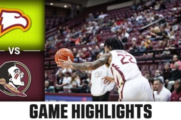 Winthrop vs. Florida State Game Highlights | 2023-24 ACC Men’s Basketball
