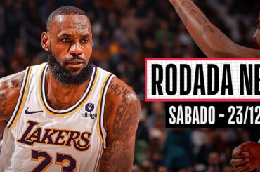 LeBron James tem noite ESPETACULAR com 40 pontos contra OKC! - Rodada NBA 23/12