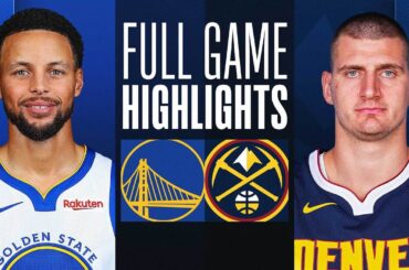WARRIORS at NUGGETS | FULL GAME HIGHLIGHTS | December 25, 2023