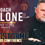 Coach Malone Post Game Press Conference vs. Hornets 🎙 | 12/23/23