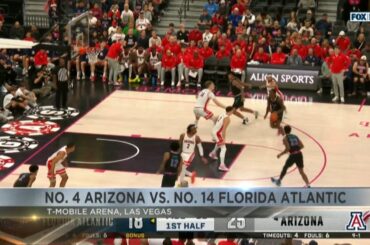 Arizona Men's Basketball falls to Florida Atlantic 96-95 in double overtime thriller