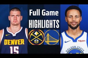 Golden State Warriors vs Denver Nuggets Full Game Highlights| Dec. 25| NBA Highlights 2023