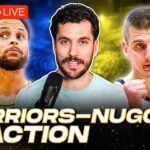 Warriors-Nuggets Reaction: Jokic & Denver take down Steph Curry & Golden State | Hoops Tonight