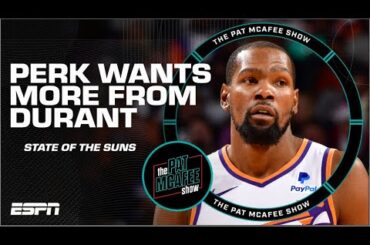 Kevin Durant needs to be a ‘VOCAL LEADER’ with the Suns - Kendrick Perkins | The Pat McAfee Show
