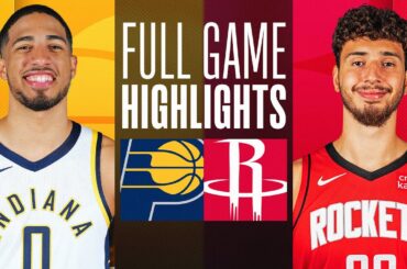 PACERS at ROCKETS | FULL GAME HIGHLIGHTS | December 26, 2023