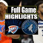 Oklahoma City Thunder vs Minnesota Timberwolves FULL Game Highlights | December 26, 2023