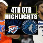 Oklahoma City Thunder vs Minnesota Timberwolves 4TH QTR Game Highlights | December 26, 2023