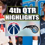Washington Wizards vs Orlando Magic 4th QTR Game Highlights | December 26, 2023