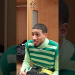 Tyrese Haliburton Meets Young Fan in Locker Room After Win | Indiana Pacers