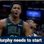 Trey Murphy needs to start for the New Orleans Pelicans because the offense is struggling