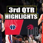 Washington Wizards VS Toronto Raptors 3rd QTR Game Highlights | December 26, 2023