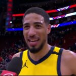 Tyrese Haliburton was HYPED by his defensive prowess in spite of 'frantic' Q4 | NBA on ESPN