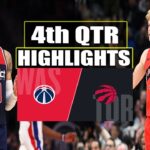 Washington Wizards VS Toronto Raptors 4th QTR Game Highlights | December 26, 2023