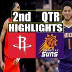 Phoenix Suns vs Houston Rockets 2nd QTR Game Highlights | December 28, 2023