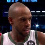 Bucks' Middleton on reaching 12,000-point milestone in win over Nets