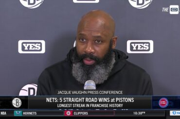 Jacque Vaughn meets with media ahead of game against Nets