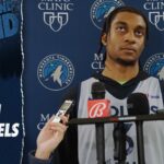 “I Feel Good About The Way I’m Playing Right Now.“ | Jaden McDaniels Shootaround Sound | 12.28.23