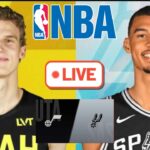 Utah Jazz at San Antonio Spurs NBA Live Play by Play Scoreboard / Interga