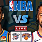 Oklahoma City Thunder vs New York Knicks | NBA Regular Season Live Scoreboard