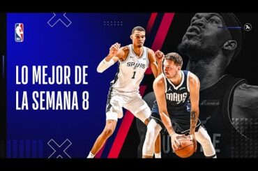 Las mejores jugadas de la semana 8 en la #NBA