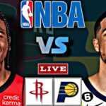 Indiana Pacers vs Houston Rockets | NBA Live Play by Play Scoreboard