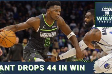 Minnesota Timberwolves get 44 from Anthony Edwards, hold off the Dallas Mavericks