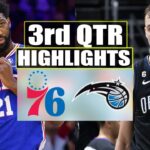 Orlando Magic vs Philadelphia 76ers 3rd QTR Game Highlights | December 27, 2023