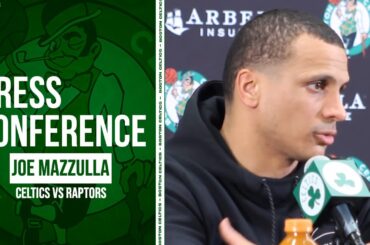 Joe Mazzulla Has 1000% FAITH in Celtics Locker Room | Celtics vs Raptors Postgame Interview 12/29/23